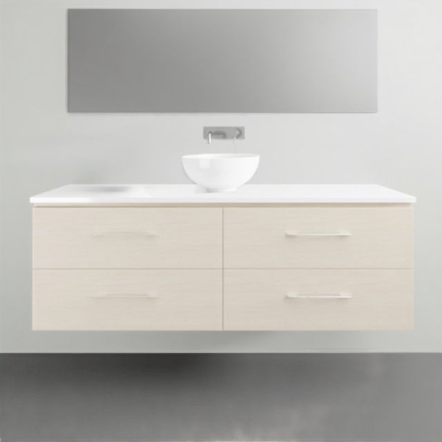 Timberline Billie Wall Hung Ensuite Vanity with SilkSurface Top and Above Counter Basin