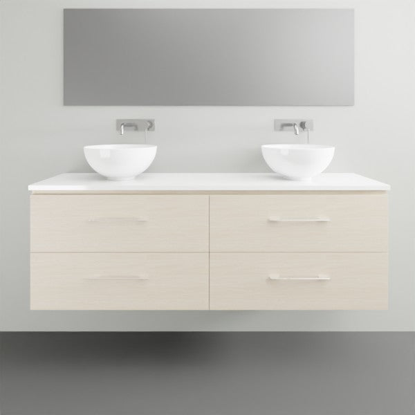 Timberline Billie Wall Hung Ensuite Vanity with SilkSurface Top and Above Counter Basin