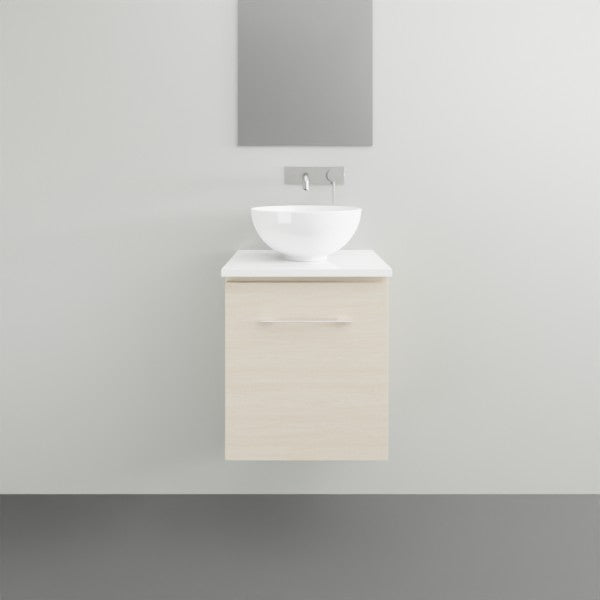Timberline Billie Wall Hung Ensuite Vanity with SilkSurface Top and Above Counter Basin