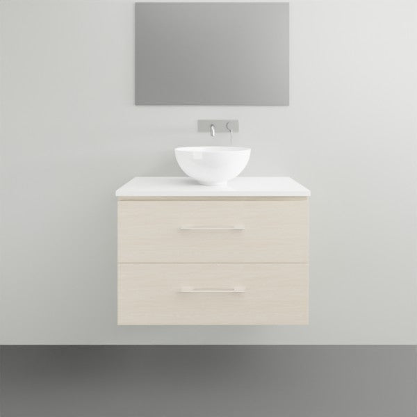 Timberline Billie Wall Hung Ensuite Vanity with SilkSurface Top and Above Counter Basin