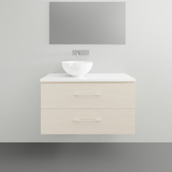 Timberline Billie Wall Hung Ensuite Vanity with SilkSurface Top and Above Counter Basin
