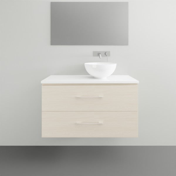 Timberline Billie Wall Hung Ensuite Vanity with SilkSurface Top and Above Counter Basin