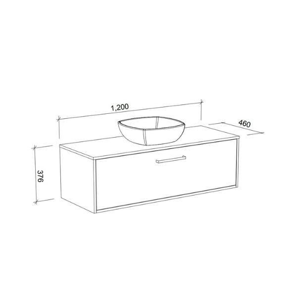 Timberline Delaware Wall Hung Vanity