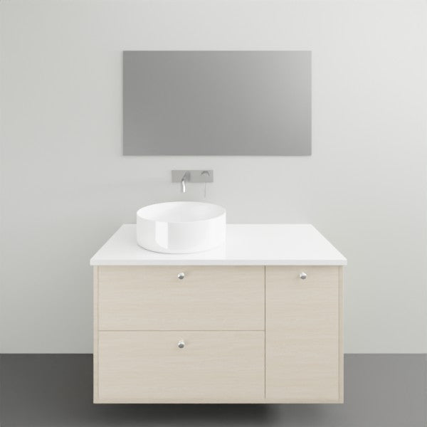 Timberline Marshall Wall Hung Vanity with Silk Surface Top and Basin