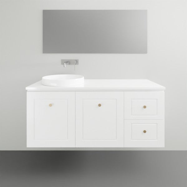 Timberline Nevada Classic Wall Hung Vanity with SilkSurface Top and Basin
