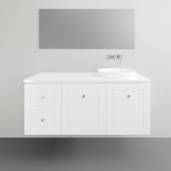 Timberline Nevada Classic Wall Hung Vanity with SilkSurface Top and Basin