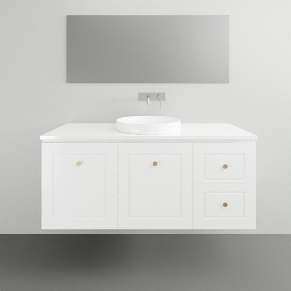 Timberline Nevada Classic Wall Hung Vanity with SilkSurface Top and Basin