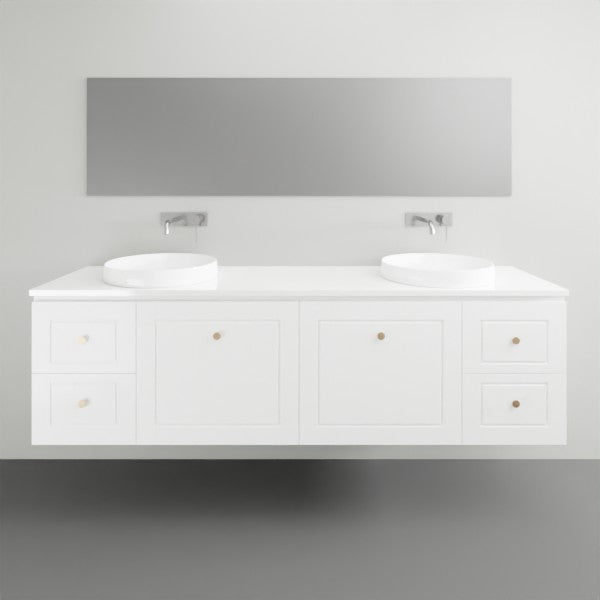 Timberline Nevada Classic Wall Hung Vanity with SilkSurface Top and Basin