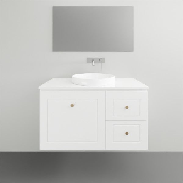 Timberline Nevada Classic Wall Hung Vanity with SilkSurface Top and Basin