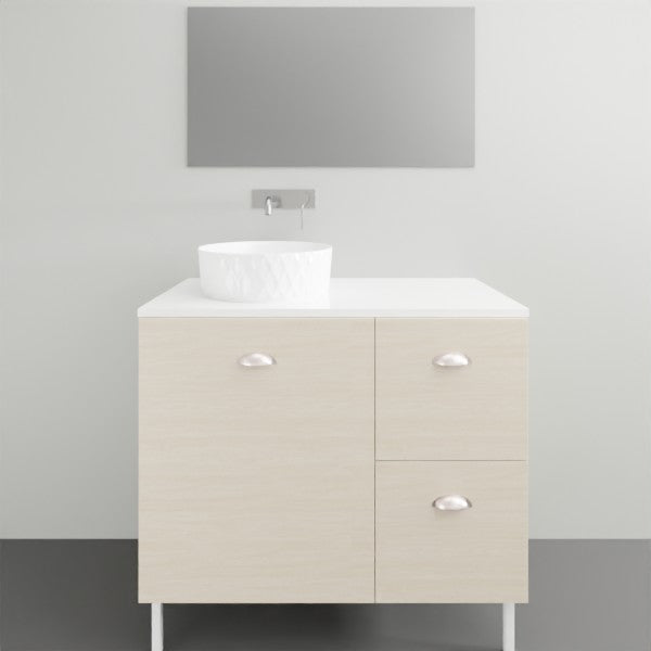 Timberline Nevada Floor Standing Vanity on Legs with Above Counter Basin