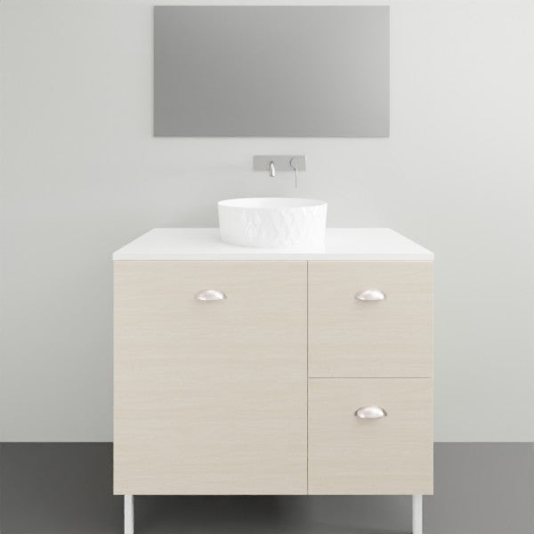 Timberline Nevada Floor Standing Vanity on Legs with Above Counter Basin