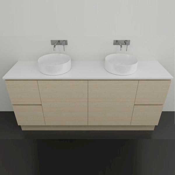 Timberline Nevada Floor Standing Vanity with Stone and Above Counter Basin