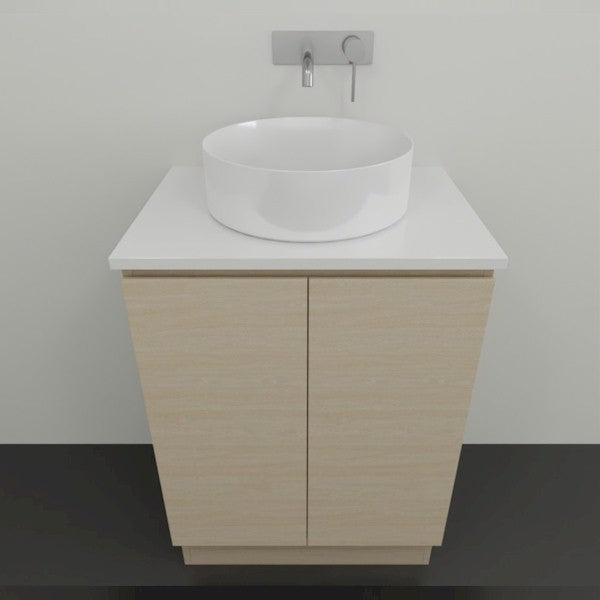 Timberline Nevada Floor Standing Vanity with Stone and Above Counter Basin