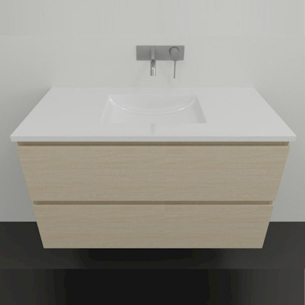 Timberline Nevada Plus Wall Hung Vanity with Alpha Ceramic Top