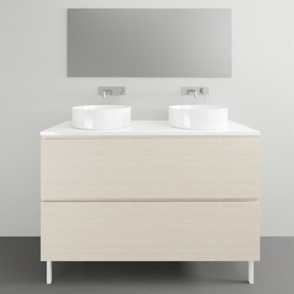 Timberline Nevada Plus Floor Standing Vanity on Legs with Above Counter Basin
