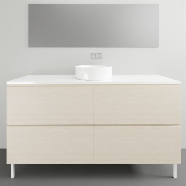 Timberline Nevada Plus Floor Standing Vanity on Legs with Above Counter Basin