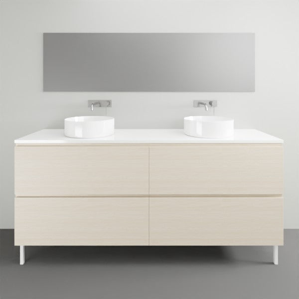 Timberline Nevada Plus Floor Standing Vanity on Legs with Above Counter Basin