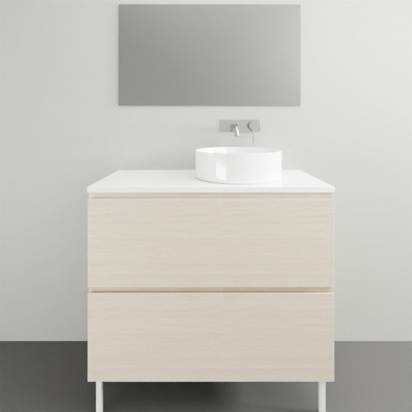Timberline Nevada Plus Floor Standing Vanity on Legs with Above Counter Basin