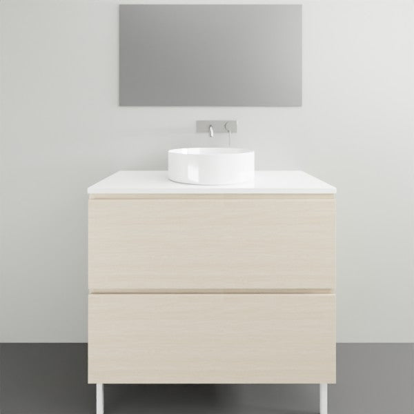 Timberline Nevada Plus Floor Standing Vanity on Legs with Above Counter Basin