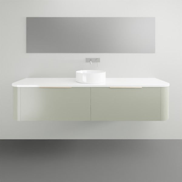 Timberline Santos Wall Hung Vanity with SilkSurface Top and Basin