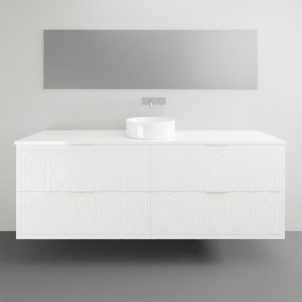 Timberline Sutherland House Regency Wall Hung Vanity - 1800mm Single Basin | The Blue Space