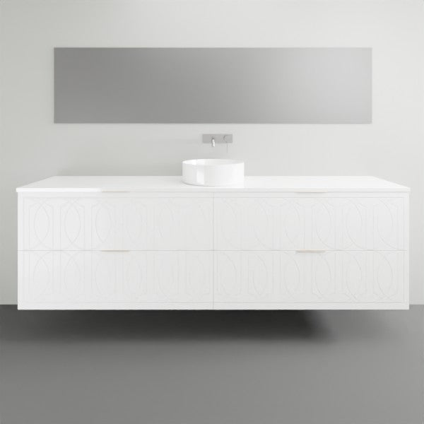 Timberline Sutherland House Regency Wall Hung Vanity - 2100mm Single Basin | The Blue Space