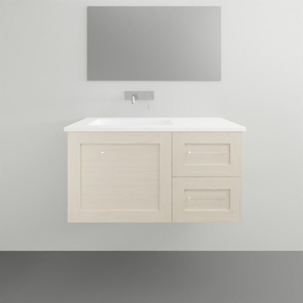 Timberline Victoria Wall Hung Vanity with Alpha Ceramic Top