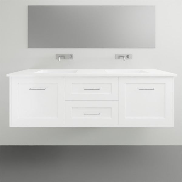 Timberline Victoria Wall Hung Vanity with Silksurface Top & Under Counter Basin
