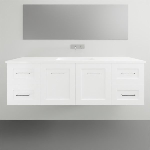 Timberline Victoria Wall Hung Vanity with Silksurface Top & Under Counter Basin