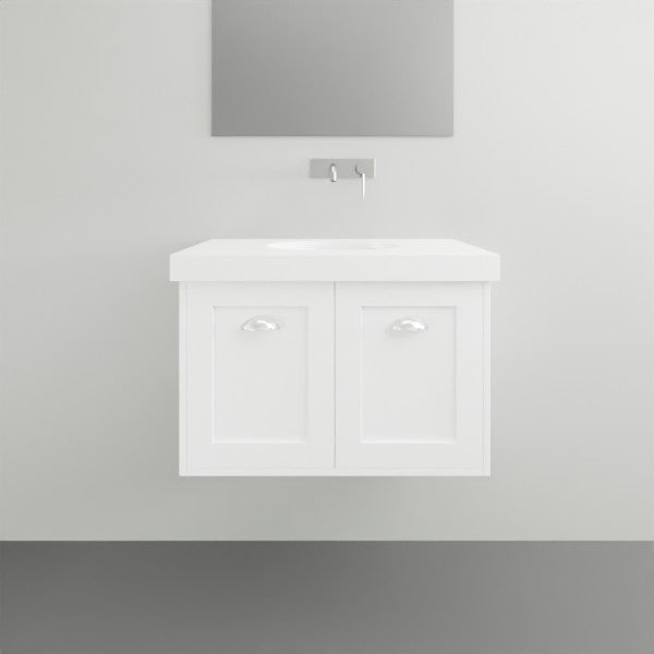 Timberline Victoria Wall Hung Vanity with Silksurface Freedom Top & Under Counter Basin