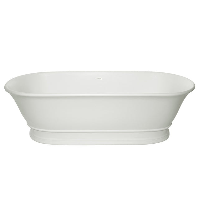 Turner Hastings Cambridge 174 TitanCast Bath with Overflow - Satin Silk