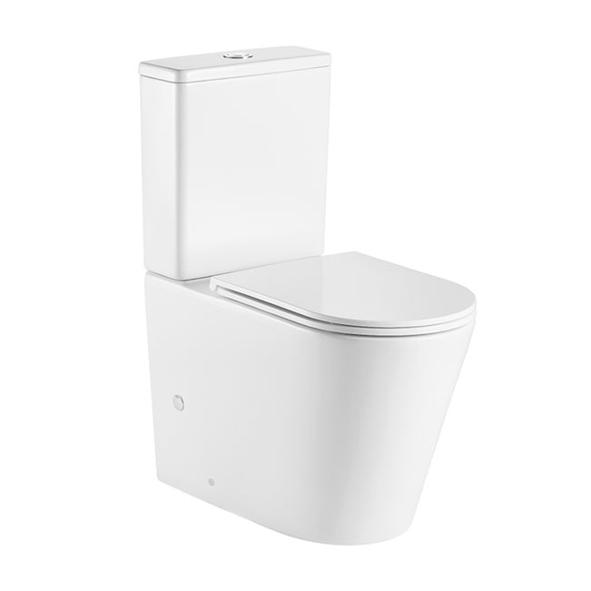 Turner Hastings Fino WhisperFlush Gloss White Back to Wall Toilet Suite with Thin Seat