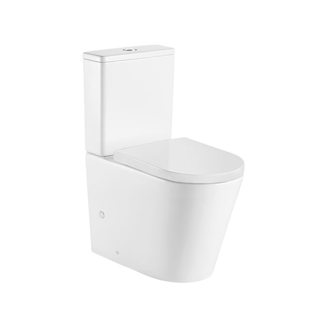Turner Hastings Fino WhisperFlush Gloss White Back to Wall Toilet Suite with Thick Seat