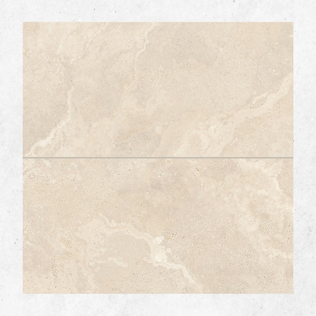 Tuscan Beige Travertine Look Tile 300mm x 600mm