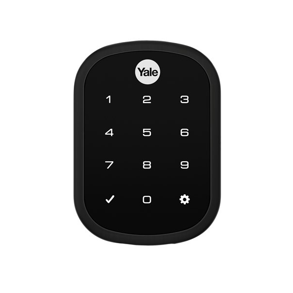 Yale Assure SL Electronic Digital Deadbolt Matt Black with Home Module
