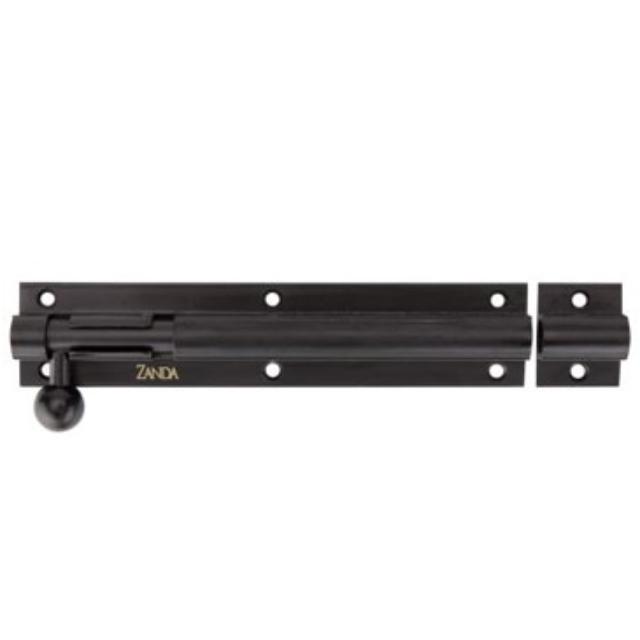 Zanda Heavy Duty Barrel Bolt 150 x 31mm, 30mm Throw Matte Black