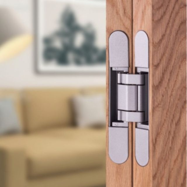 Zanda 3D Adjustable Concealed Hinge 60KG Stainless Steel
