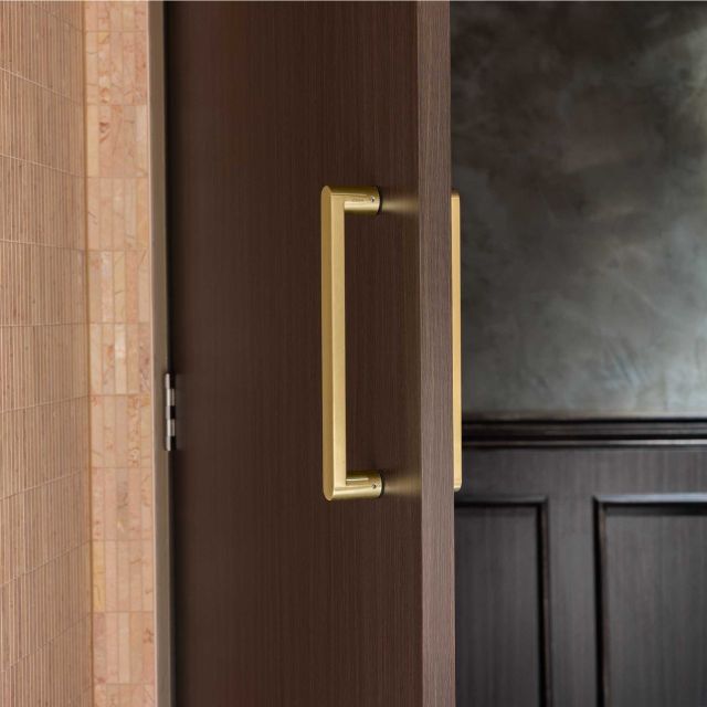 Zanda Duke Pull Handles 330mm Satin Brass