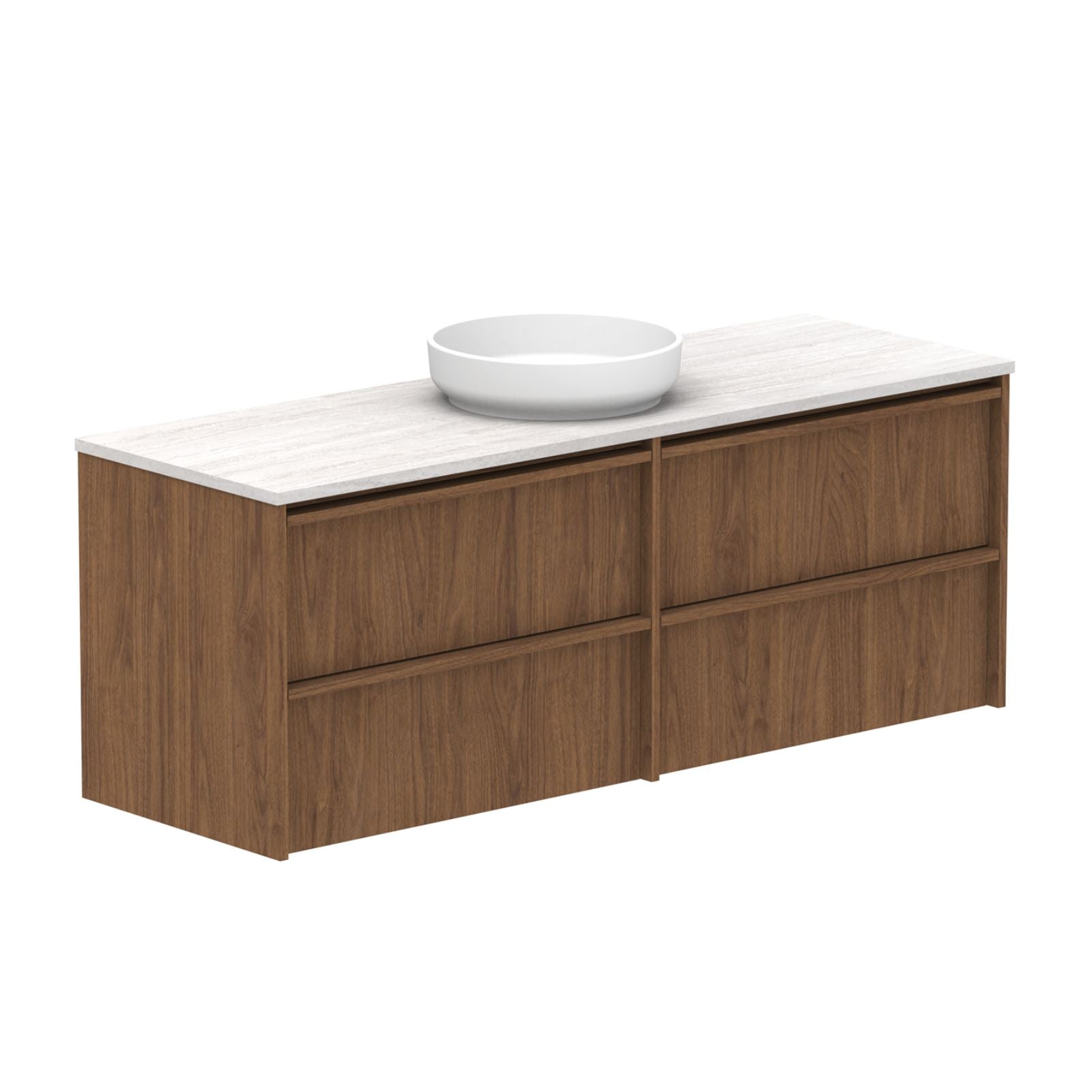 ADP Eli Wall Hung Vanity ELIFAW1500WHCCP - The Blue Space