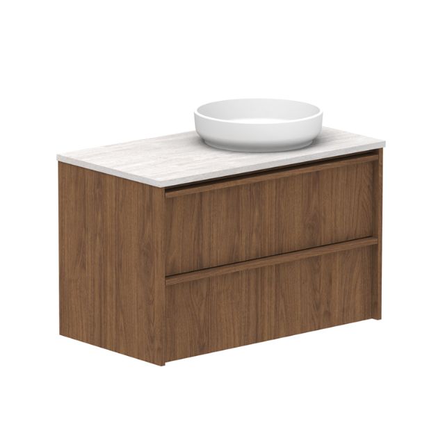 ADP Eli Wall Hung Vanity with Caesarstone Benchtop