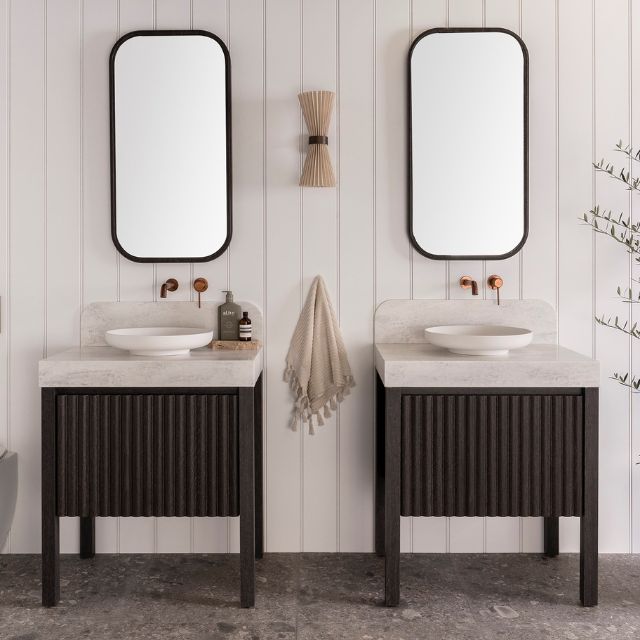 ADP Harper Floor Standing Vanity With Legs and Durasein Benchtop