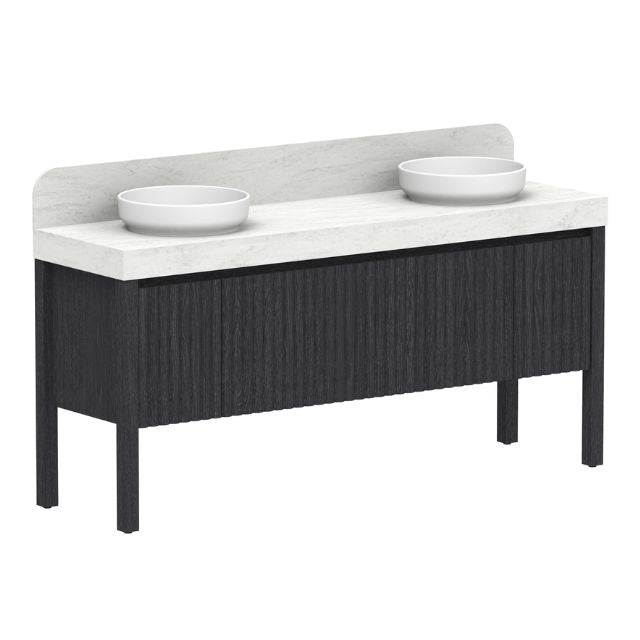 ADP Harper Floor Standing Vanity With Legs and Durasein Benchtop