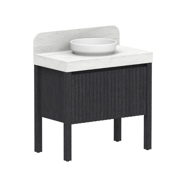 ADP Harper Floor Standing Vanity With Legs and Durasein Benchtop