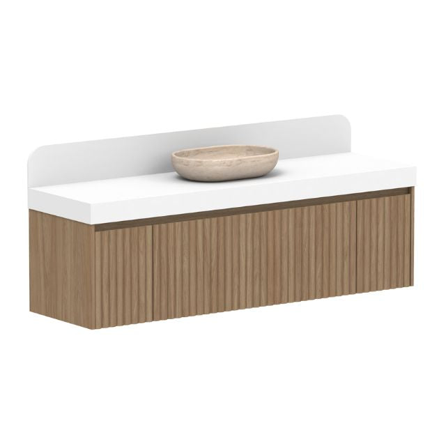 ADP Harper Wall Hung Vanity With Durasein Benchtop