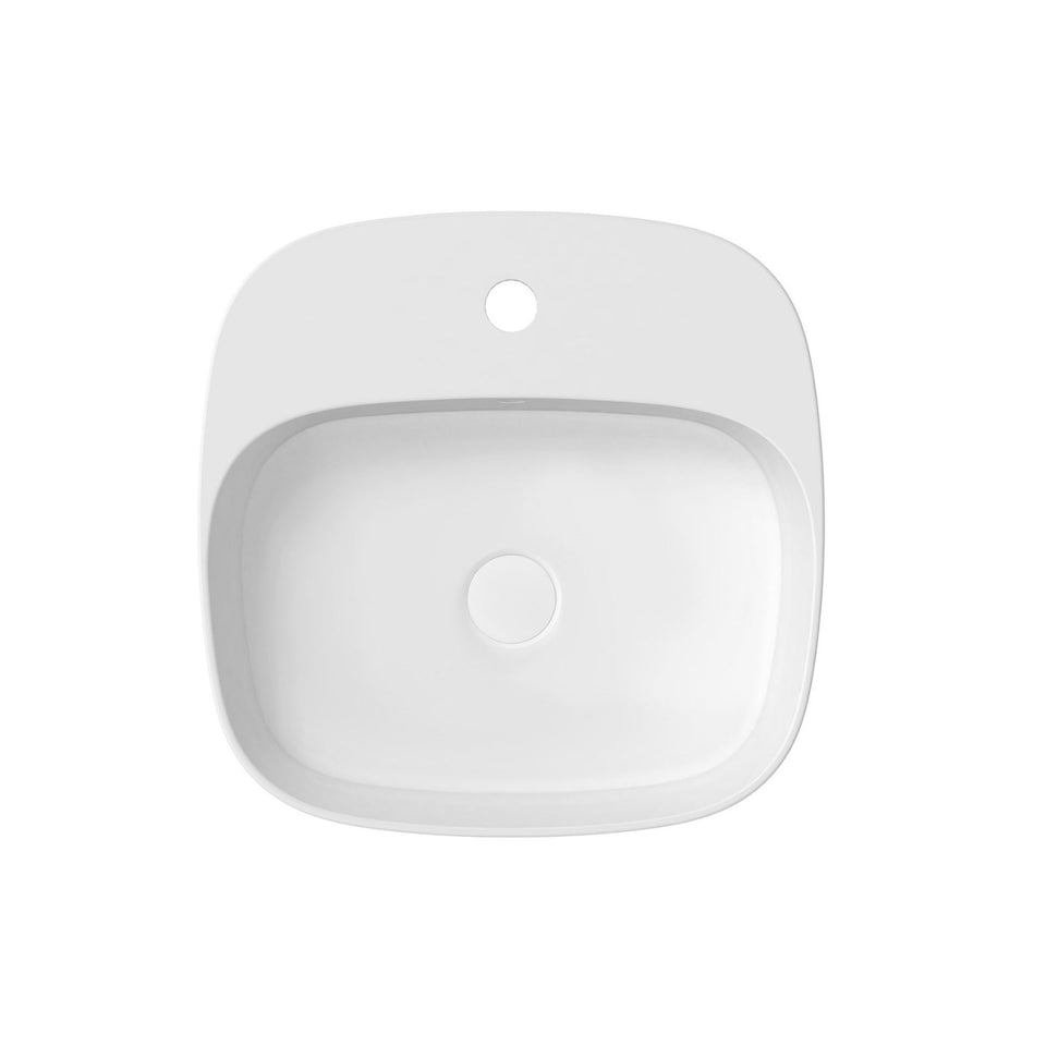 ADP Jill 420 x 420 Above Counter Basin Matte White