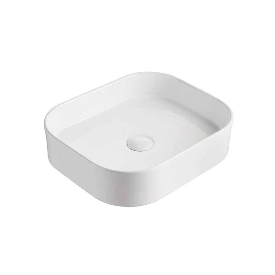 ADP Louie 450 x 380 Above Counter Basin Matte White