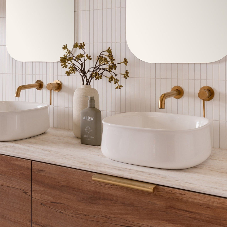 ADP Love 360 x 360 Above Counter Basin Gloss White