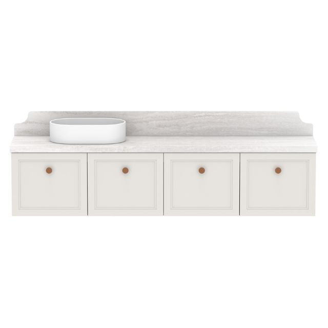 ADP Mabel Ensuite Wall Hung Vanity With Cherry Pie Premium Solid Surface Benchtop