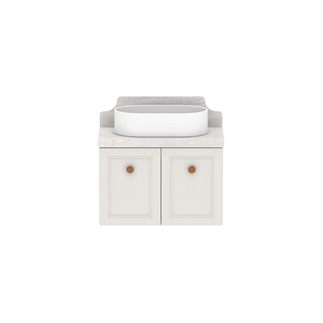 ADP Mabel Ensuite Wall Hung Vanity With Cherry Pie Premium Solid Surface Benchtop