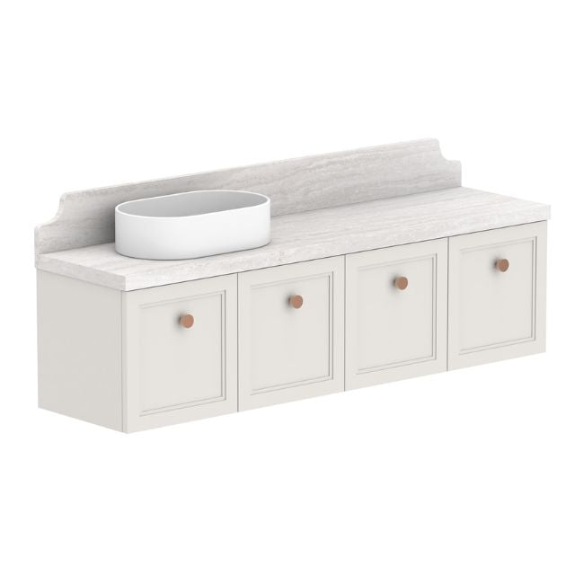 ADP Mabel Ensuite Wall Hung Vanity With Durasein Benchtop